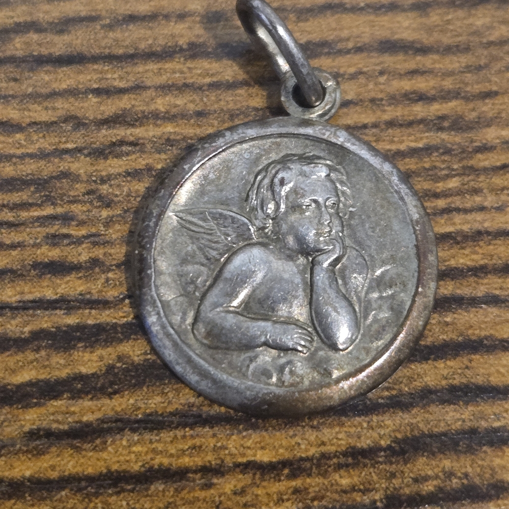 Silver Angel Pendant Charm